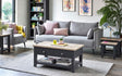 Bordeaux 2 Drawer Coffee Table - Julian Bowen