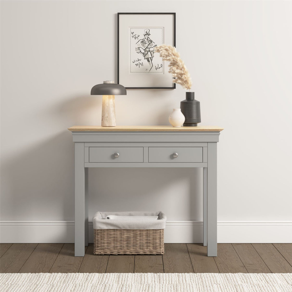 Bordeaux 2 Drawer Console Table - Seconique