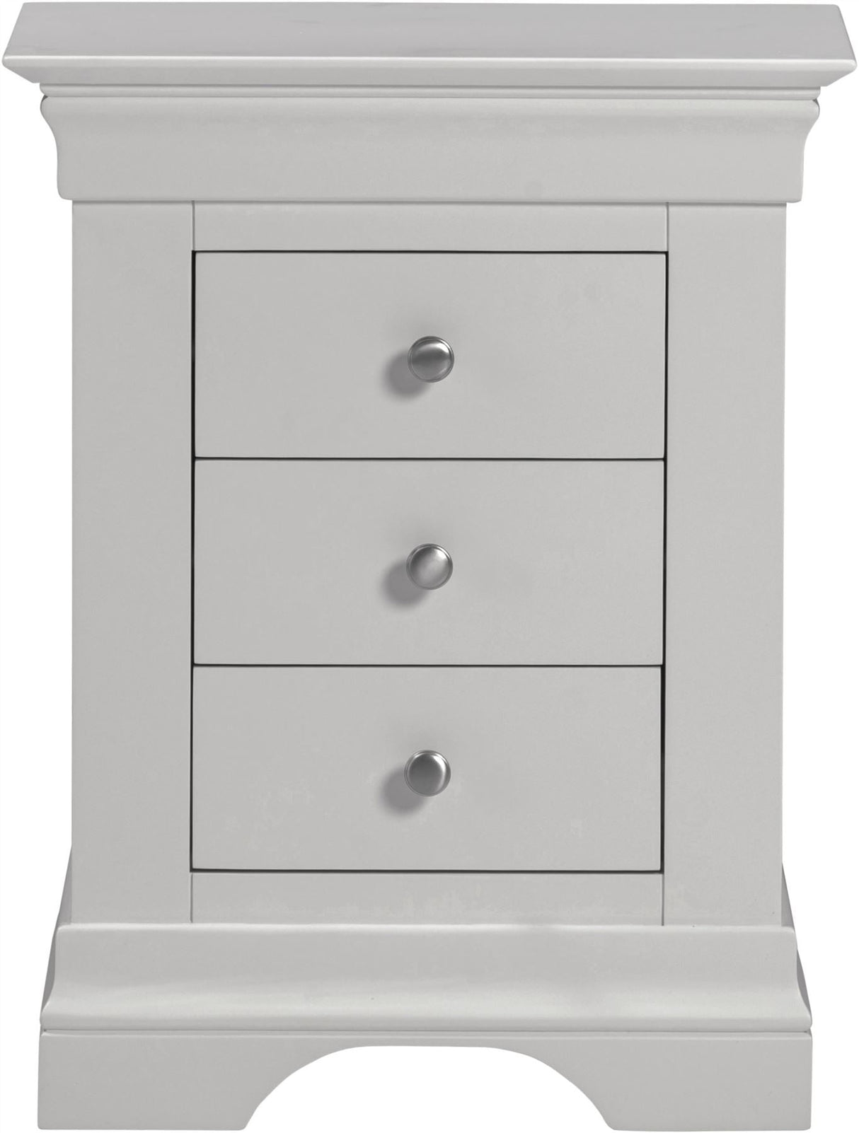Bordeaux 3 Drawer Bedside - Seconique