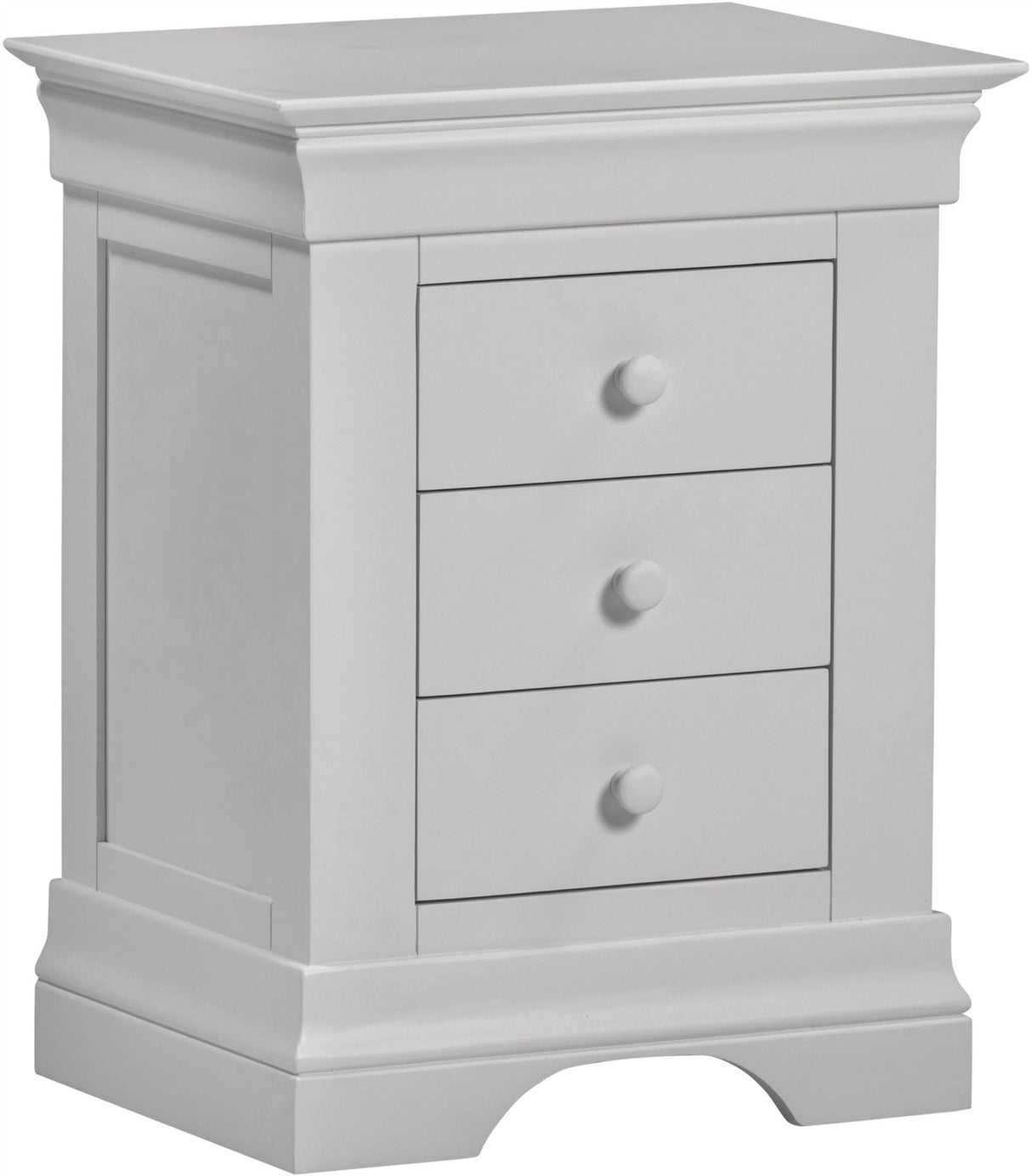 Bordeaux 3 Drawer Bedside - Seconique