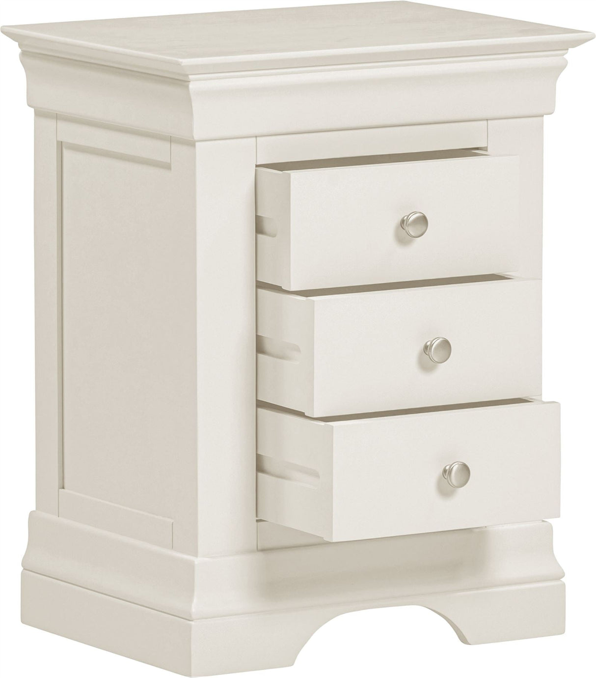 Bordeaux 3 Drawer Bedside - Seconique