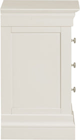 Bordeaux 3 Drawer Bedside - Seconique