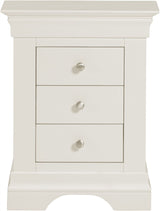 Bordeaux 3 Drawer Bedside - Seconique