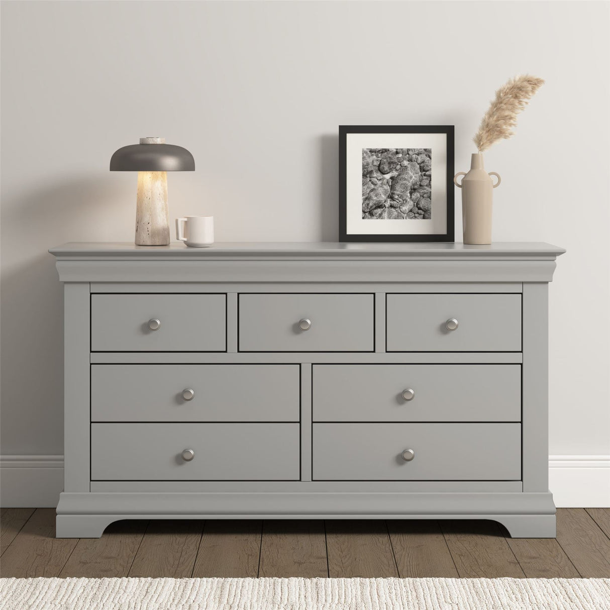 Bordeaux 3+2 Drawer Chest - Seconique