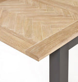 Bordeaux Dining Table Set with 6 Chairs - Julian Bowen