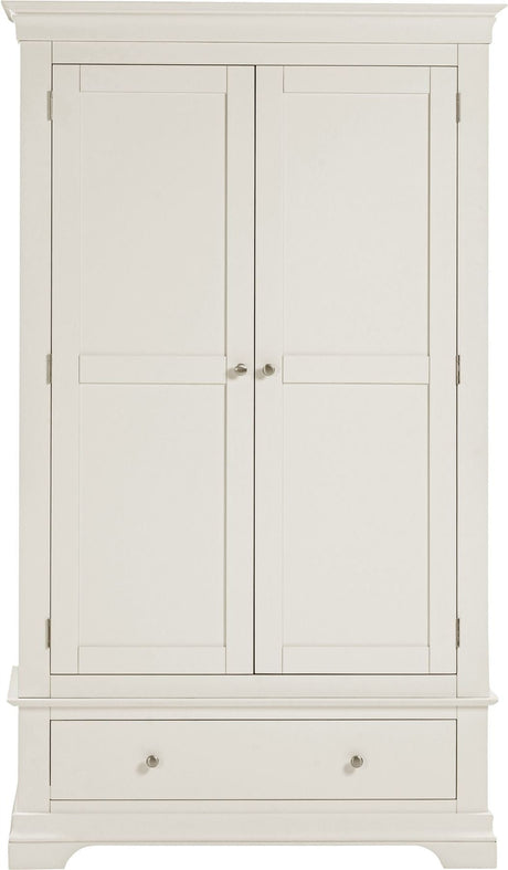 Bordeaux Double Door Wardrobe - Seconique