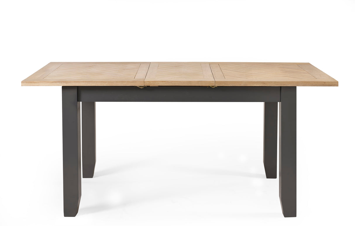 Bordeaux Herringbone Extending Dining Table - Julian Bowen
