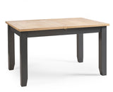 Bordeaux Herringbone Extending Dining Table - Julian Bowen
