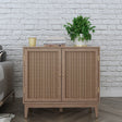 Bordeaux Rattan Small 2 Door Sideboard - LPD
