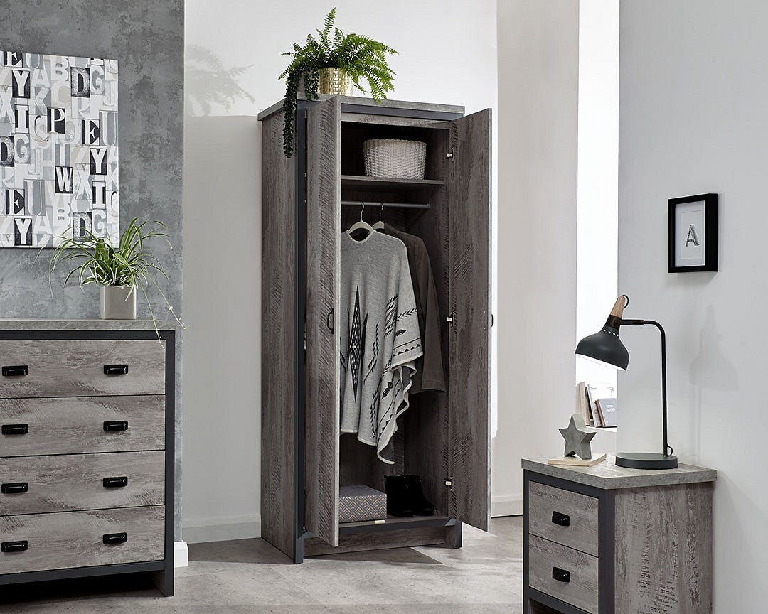 Boston 3 Piece Grey Bedroom Set