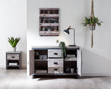 Boston Grey 2 Door 3 Drawer Sideboard