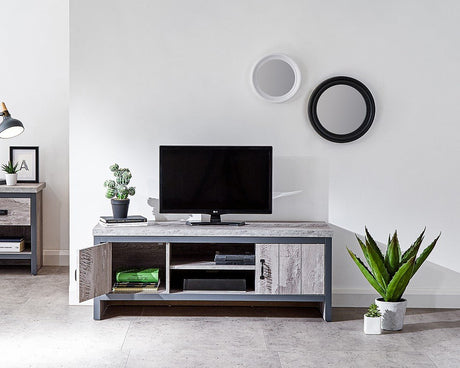 Boston 2 Drawer TV Unit - GFW
