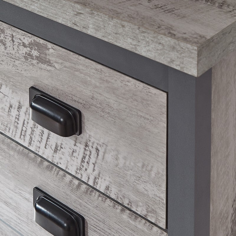 Boston 2 Tier 1 Drawer Shoe Cabinet - GFW