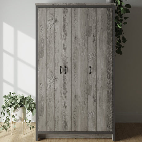 Boston 3 Door Wardrobe - GFW