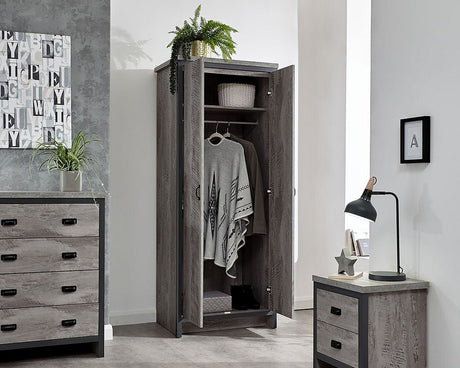 Boston 3 Piece Grey Bedroom Set - GFW