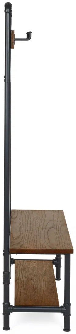 Boston Hallway Coat Stand with Bench - Julian Bowen