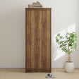 Boston Knotty Oak Wood Effect 2 Door Double Wardrobe - GFW