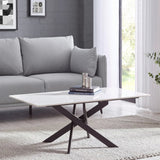 Bradley Marble Coffee Table - Julian Bowen