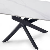 Bradley Marble Coffee Table - Julian Bowen