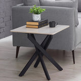 Bradley Marble Lamp Table - Julian Bowen