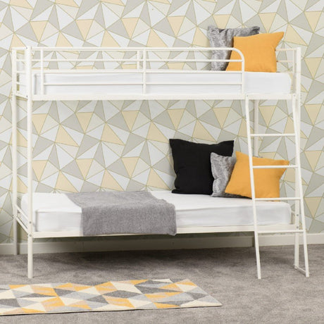 Brandon Metal Bunk Bed (3' Single) - Seconique