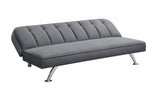 Brighton 3 Seater Velvet Clic Clac Sofa Bed - LPD