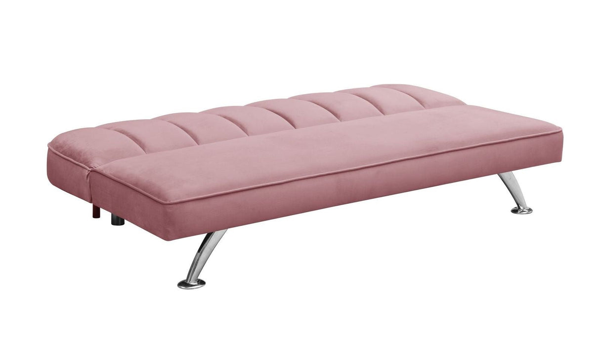 Brighton 3 Seater Velvet Clic Clac Sofa Bed - LPD