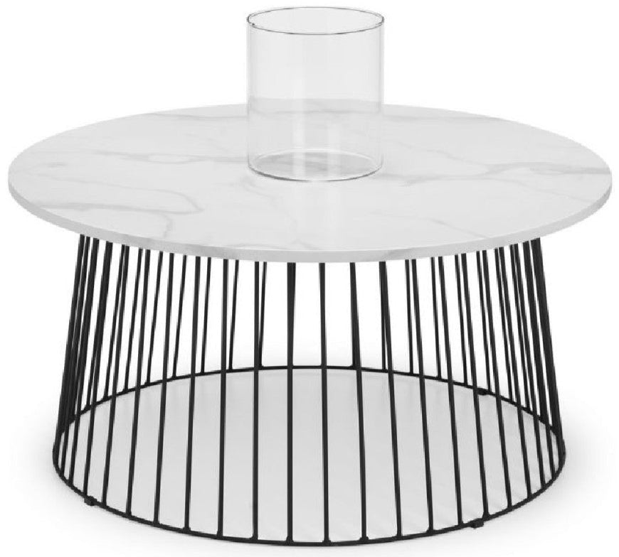 Broadway Round Coffee Table - Julian Bowen