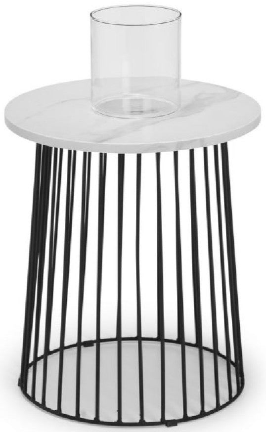 Broadway Round Lamp Table - Julian Bowen
