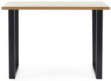 Brooklyn Bar Table and 2 Luxe Bar Stools - Julian Bowen