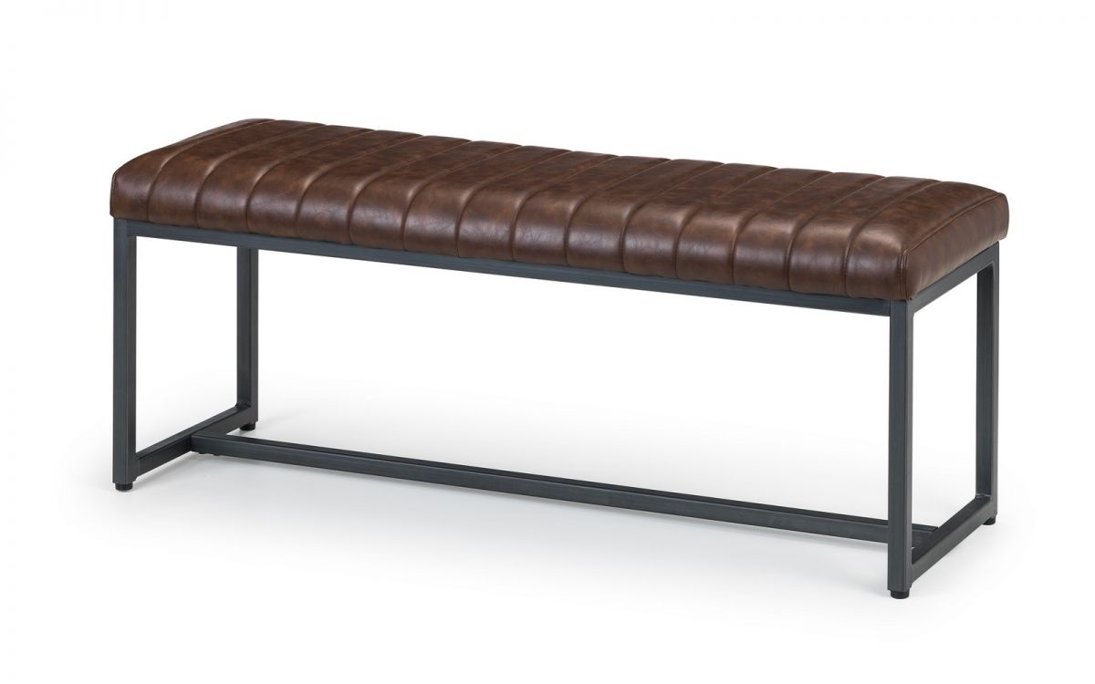 Brooklyn Dining Set, Bench and 2 Chairs - Julian Bowen