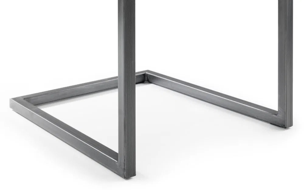 Brooklyn Dining Table and 6 Cantilever Chairs - Julian Bowen