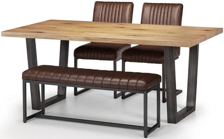 Brooklyn Dining Table - Julian Bowen