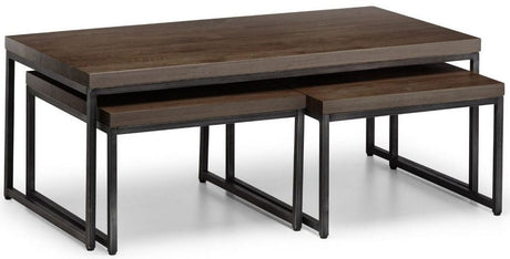 Brooklyn Nesting Coffee Tables - Julian Bowen