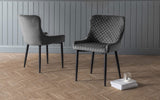 Brooklyn Round & Luxe Chairs Dining Set - Julian Bowen