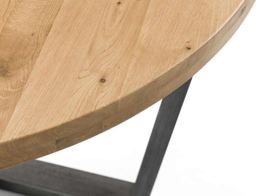 Brooklyn Round & Luxe Chairs Dining Set - Julian Bowen
