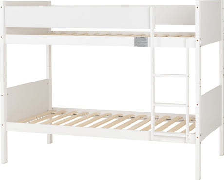 Bruno 3ft Single Bunk Bed White - Seconique