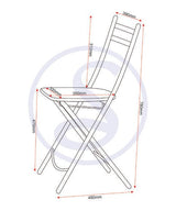 Budget Butterfly Folding Space Saving Dining Set - Seconique