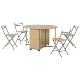 Budget Butterfly Folding Space Saving Dining Set - Seconique