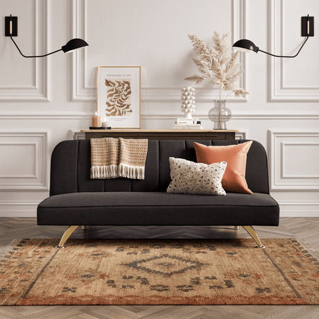 Burlington 2 Seater Fold Down Sofa Bed - LPD