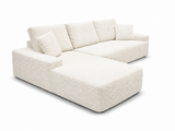 Cove Boneless Compressed Corner Chaise Sofa