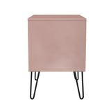 Harlequin 2 Drawer Midi Chest with Black Hairpin Legs