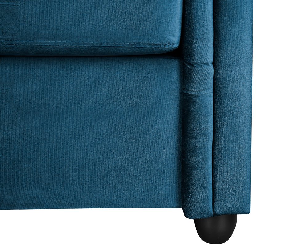 Cambridge Chester Velvet 3 Seater Sofa - TGC