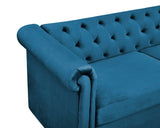 Cambridge Chester Velvet 3 Seater Sofa - TGC