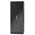 Camden 2 Door 2 Drawer Wardrobe - Welcome Furniture