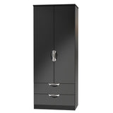 Camden 2 Door 2 Drawer Wardrobe - Welcome Furniture