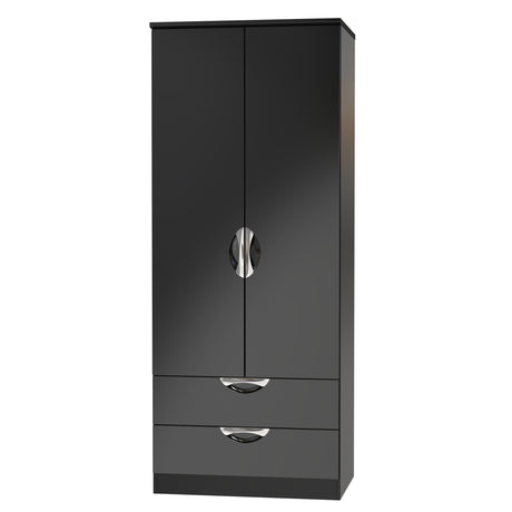 Camden 2 Door 2 Drawer Wardrobe - Welcome Furniture