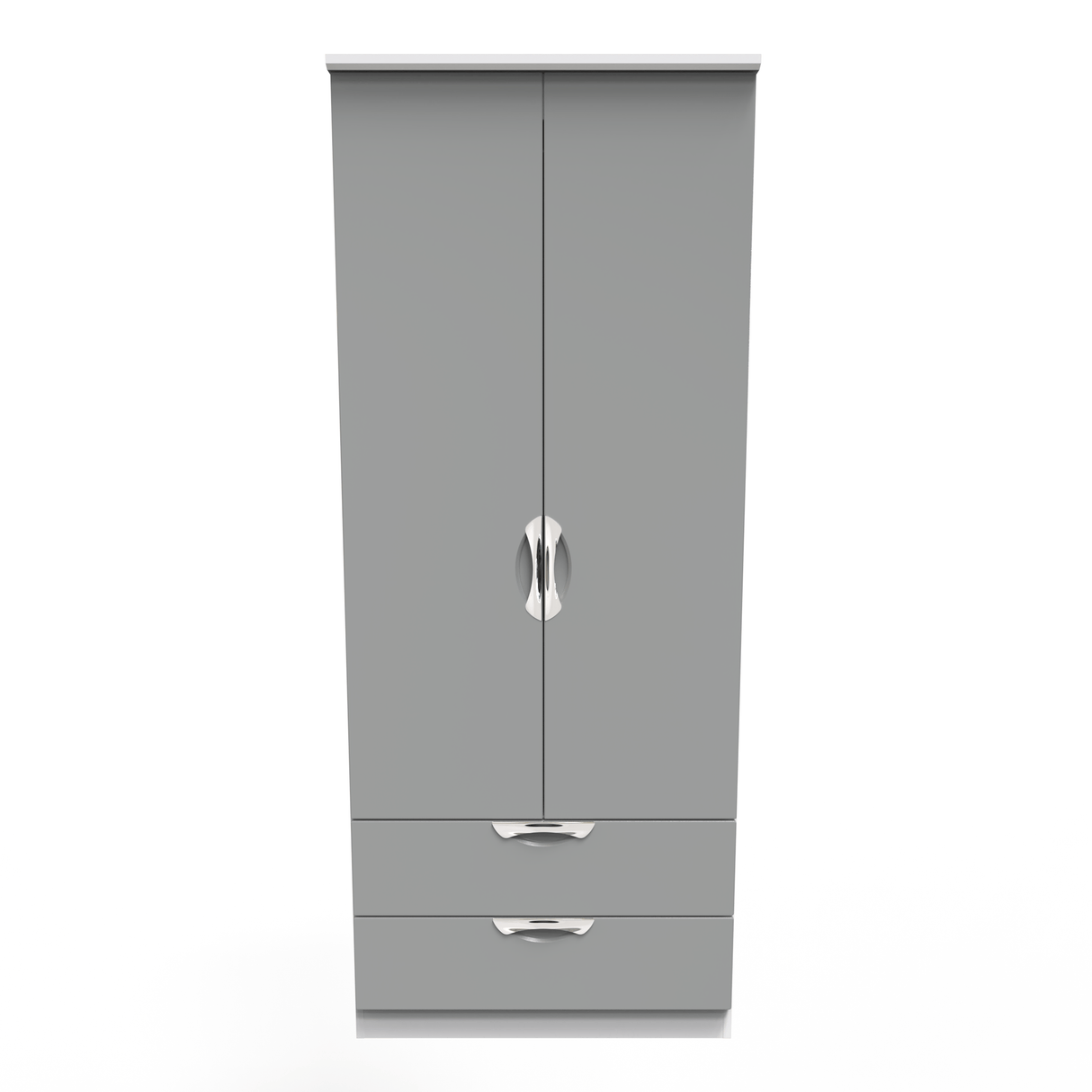 Camden 2 Door 2 Drawer Wardrobe - Welcome Furniture