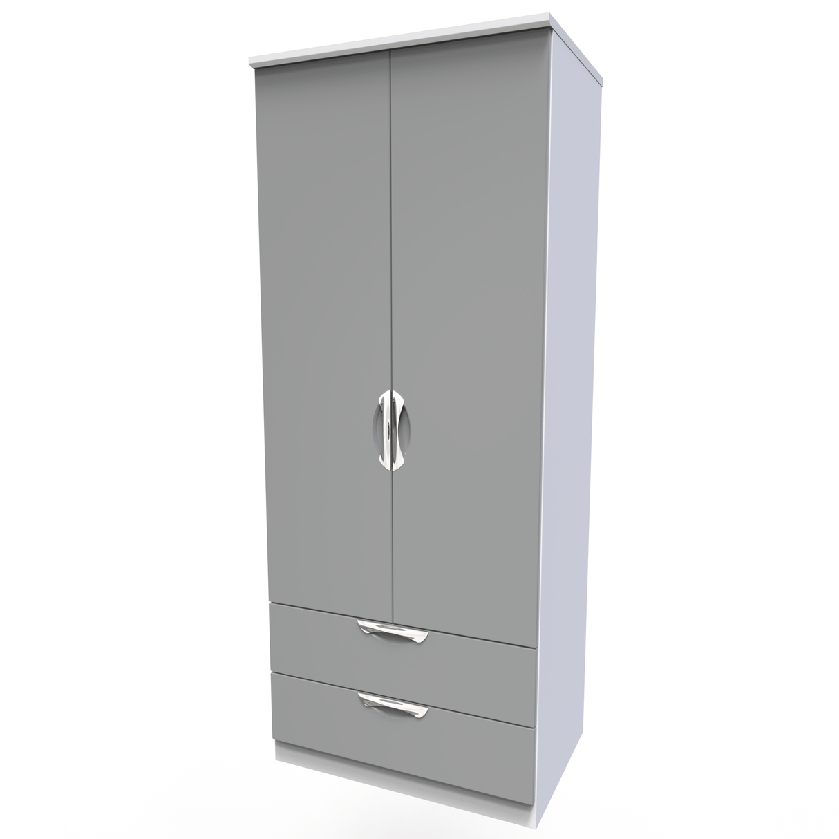 Camden 2 Door 2 Drawer Wardrobe - Welcome Furniture