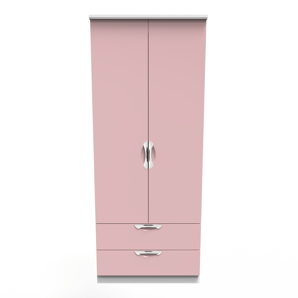 Camden 2 Door 2 Drawer Wardrobe - Welcome Furniture